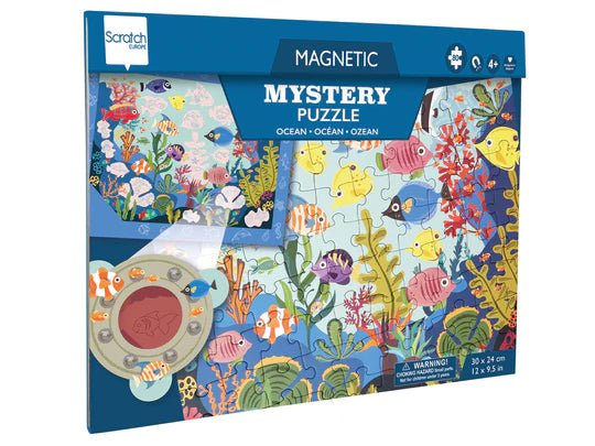 Scratch - Magnetic Mystery Puzzle - Ocean Fashion