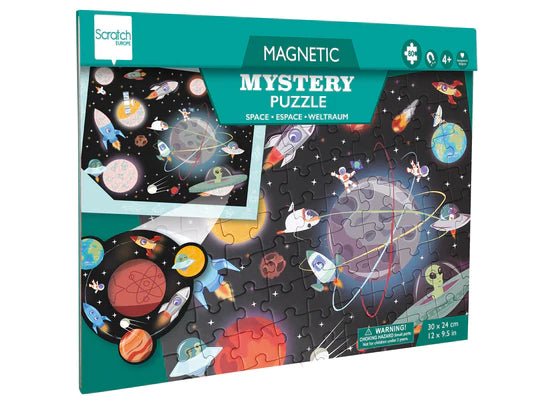 Scratch - Magnetic Mystery Puzzle - Space Online