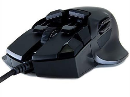 Swiftpoint Z Gaming Mouse, 13 Programmable Buttons, 5 with Pressure Sensors, Analog Joystick Control for FPS Peeking and Flying, 12K DPI, OLED RGB MMO, Black Sale