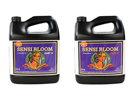 Advanced Nutrients pH Perfect Sensi Bloom Part A & B Soil Amendments, 4 L Online Sale