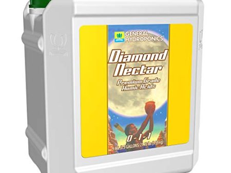 General Hydroponics HGC732170 Diamond Nectar 0-1-1 Premium Grade Humic Acid for Soil, Soilless Mixes, Coco & Hydroponics 2.5-Gallon Discount