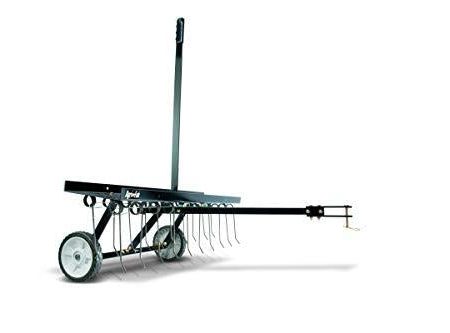 Agri-Fab 45-0295 48-Inch Tine Tow Dethatcher,Black,Medium For Sale