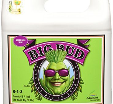 Advanced Nutrients GL525050-15 Big Bud Liquid Fertilizer, 4 Liter, Brown A Sale