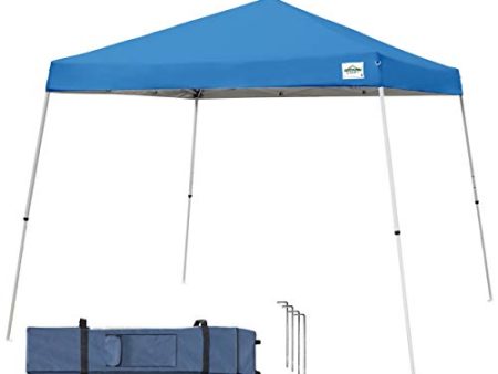 Caravan Canopy 21207800020 12x12 V-Series 2 Instant Canopy Kit, 12 x12  base; 9 x9  top, Blue For Discount