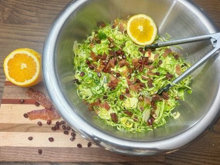 Orange Zest & Brussel Sprout Salad Online Hot Sale