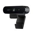 Logitech BRIO Ultra HD Webcam for Video Conferencing, Recording, and Streaming - Black Online