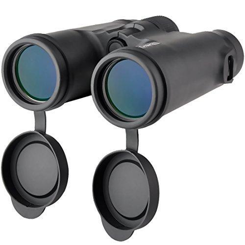 Gosky 10x42 Roof Prism Binoculars for Adults, HD Professional Binoculars for Bird Watching Travel Stargazing Hunting Concerts Sports-BAK4 Prism FMC Lens-with Phone Mount Strap Carrying Bag Online Sale