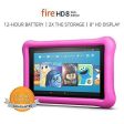 Fire HD 8 Kids Edition Tablet, 8  HD Display, 32 GB, Pink Kid-Proof Case (Previous Generation - 7th) Discount