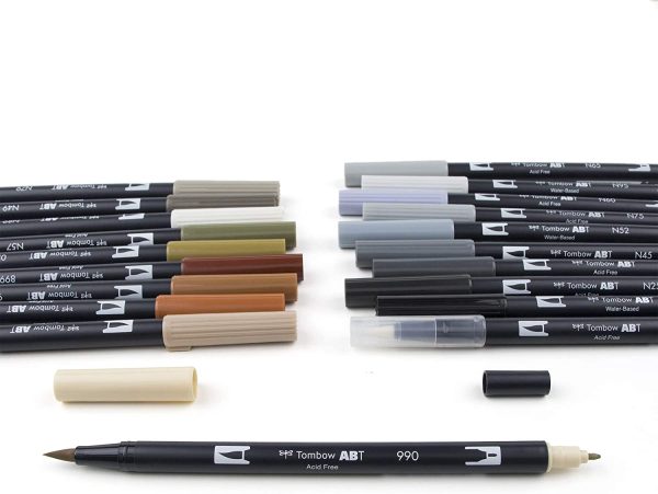 Tombow - Dual Brush Pen: Art Makers Neutral Palette Online