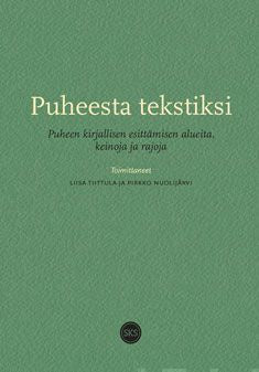 Puheesta tekstiksi For Sale